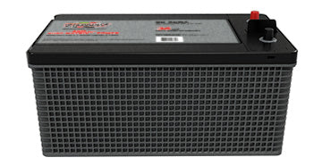 Interstate 8D AGM-X Battery black top