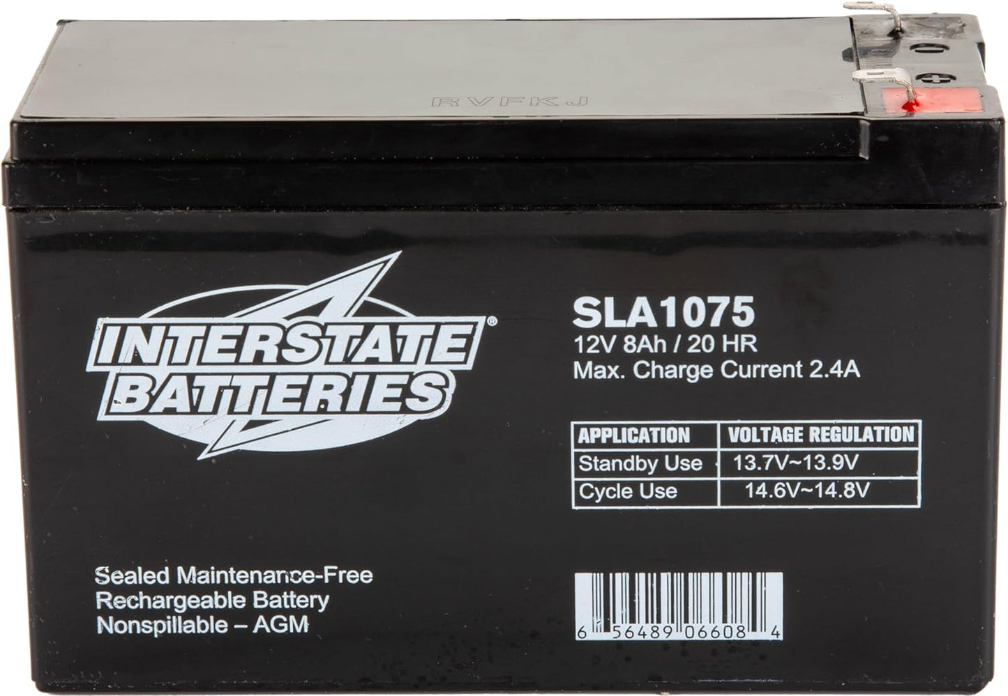 SLA1075 12V 8AH fire security system battery