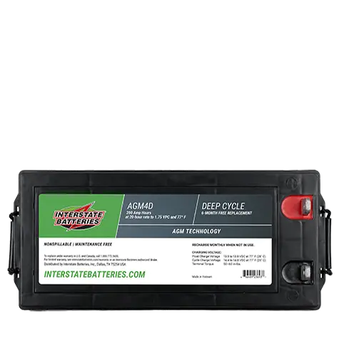 Interstate AGM4D 4D AGM Battery