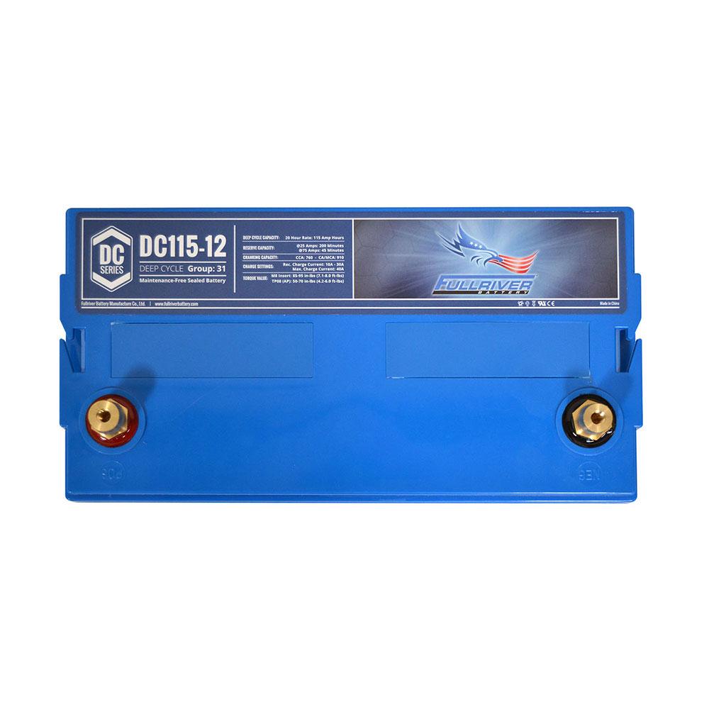 Fullriver DC115-12 Group 31 AGM Deep Cycle Battery