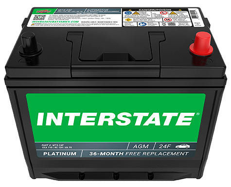 Interstate Mega-Tron Plus Automotive Battery MTX-24F