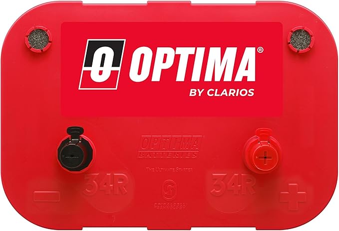 Optima SC34R Red Top Dual Post Battery
