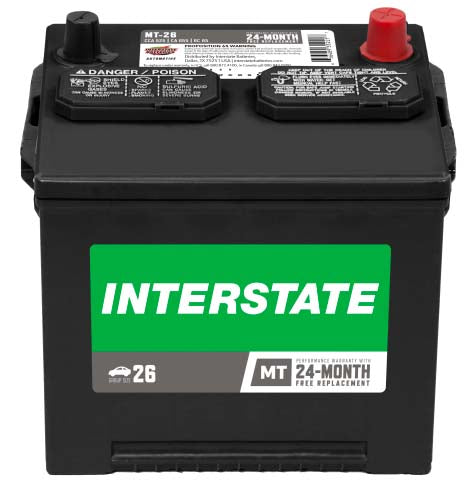 black car battery